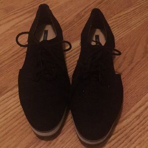 Black cute shoes